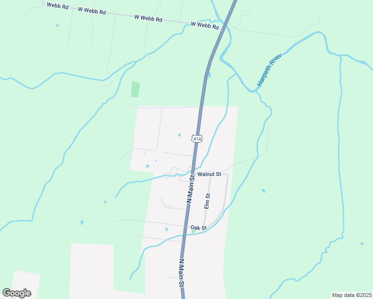 map of restaurants, bars, coffee shops, grocery stores, and more near 1281 North Main Street in Eagleville
