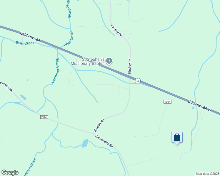 map of restaurants, bars, coffee shops, grocery stores, and more near 267 Briar Creek Estates in Thomasville