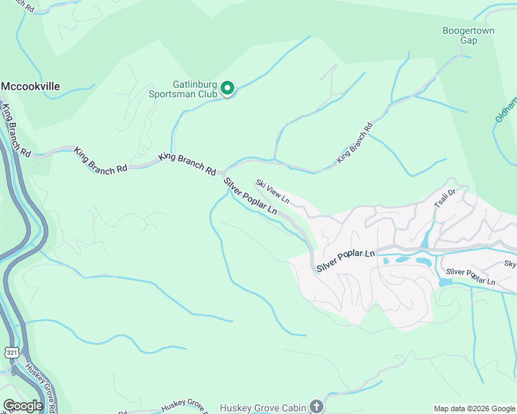 map of restaurants, bars, coffee shops, grocery stores, and more near 723 Waterfall View Lane in Sevierville