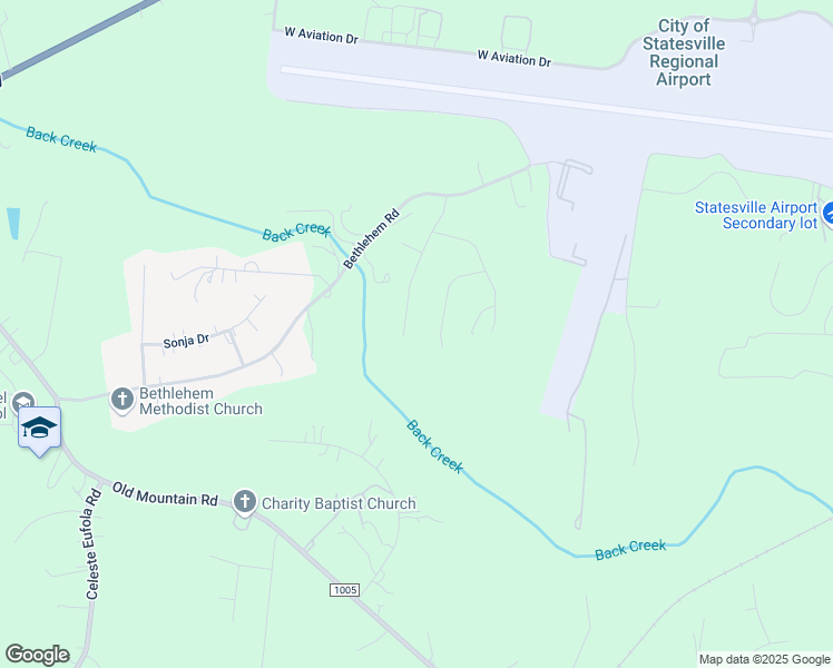 map of restaurants, bars, coffee shops, grocery stores, and more near 166 Greenwich Drive in Statesville