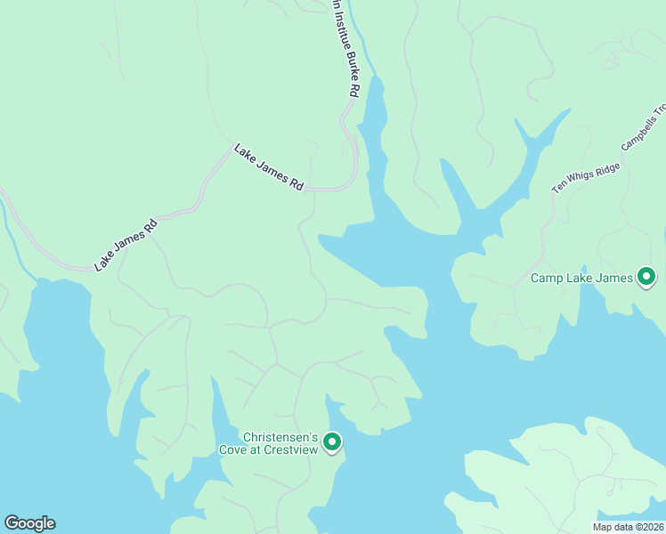 map of restaurants, bars, coffee shops, grocery stores, and more near 309 Peninsula Reserve Road in Nebo