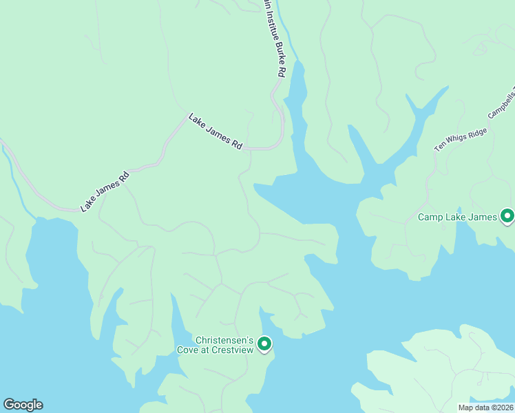 map of restaurants, bars, coffee shops, grocery stores, and more near 281 Peninsula Reserve Drive in Nebo