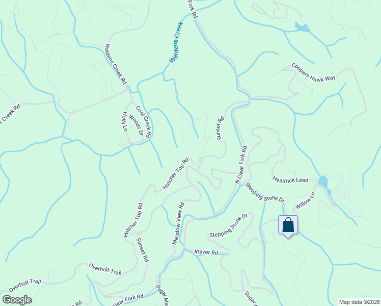 map of restaurants, bars, coffee shops, grocery stores, and more near 3004 Hatcher Top Road in Sevierville