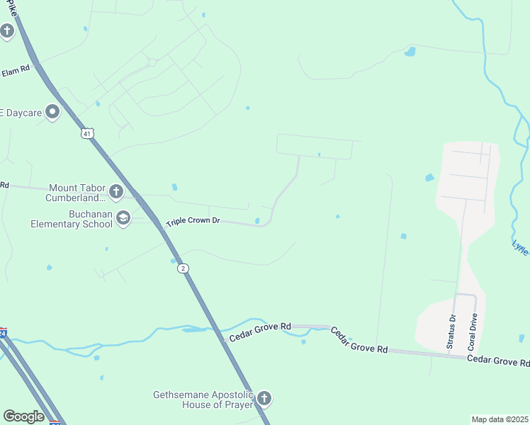 map of restaurants, bars, coffee shops, grocery stores, and more near 3906 Triple Crown Drive in Murfreesboro