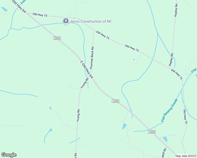 map of restaurants, bars, coffee shops, grocery stores, and more near East Old Highway 64 in Lexington