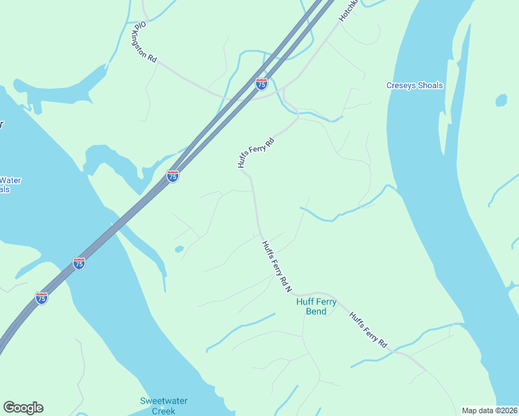 map of restaurants, bars, coffee shops, grocery stores, and more near 2915 Huffs Ferry Road in Loudon