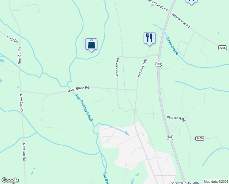 map of restaurants, bars, coffee shops, grocery stores, and more near 846 John Black Road in Lexington