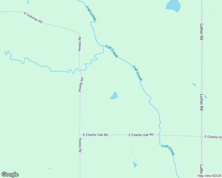 map of restaurants, bars, coffee shops, grocery stores, and more near 11500 Peebly Road in Luther