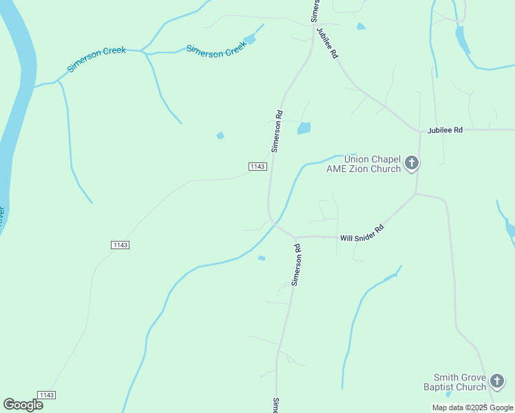 map of restaurants, bars, coffee shops, grocery stores, and more near 2284 Simerson Road in Linwood