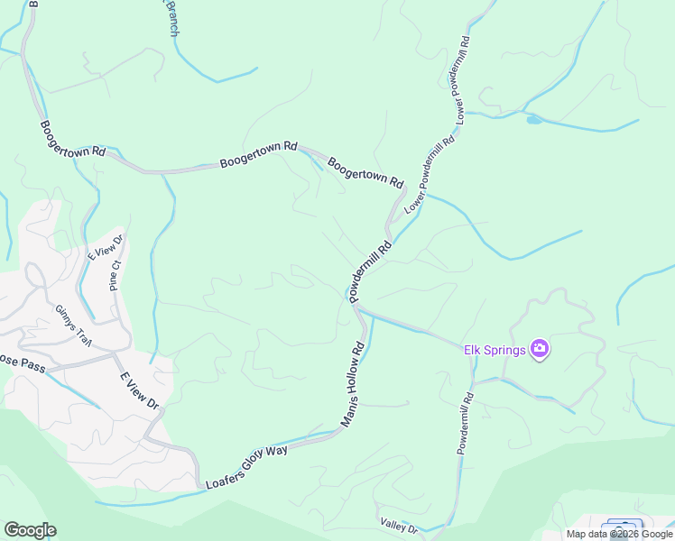 map of restaurants, bars, coffee shops, grocery stores, and more near 4316 Blue Bird Lane in Gatlinburg