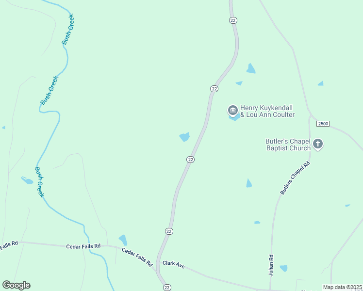 map of restaurants, bars, coffee shops, grocery stores, and more near 2487 North Carolina 22 in Franklinville