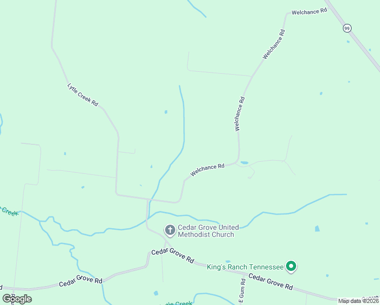 map of restaurants, bars, coffee shops, grocery stores, and more near 5020 Welchance Rd in Murfreesboro