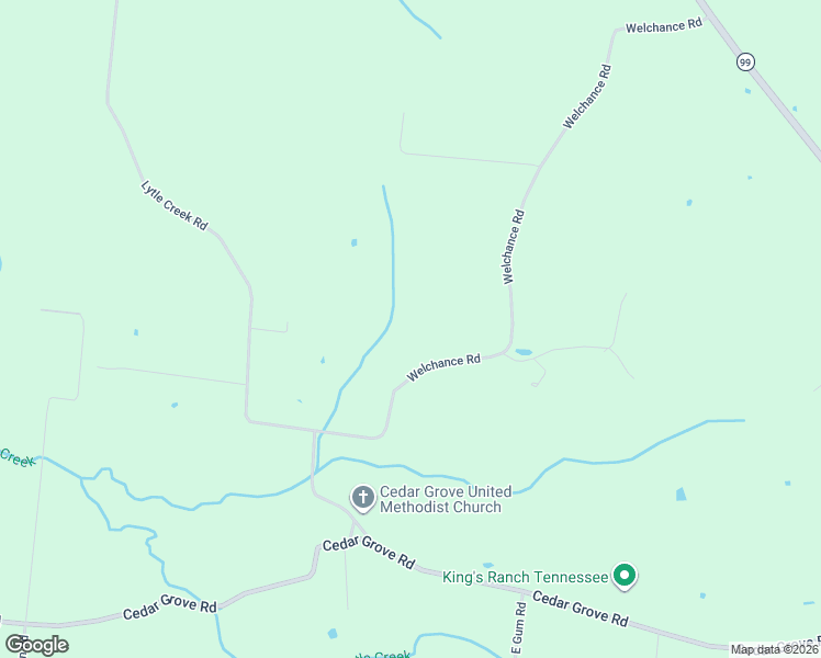 map of restaurants, bars, coffee shops, grocery stores, and more near 5020 Welchance Rd in Murfreesboro