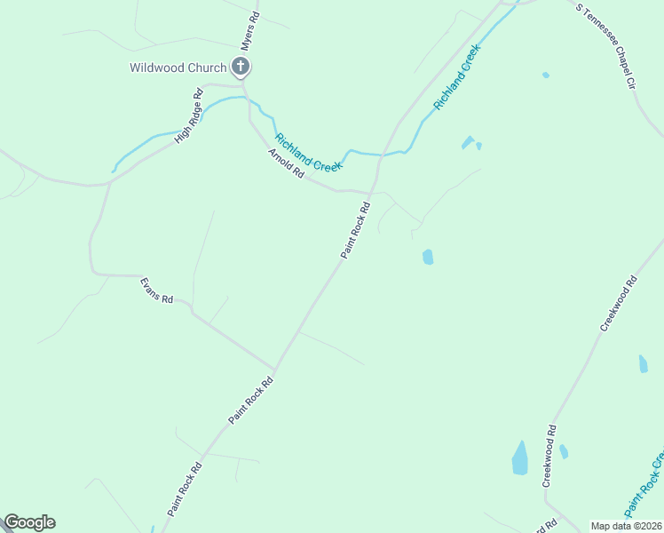 map of restaurants, bars, coffee shops, grocery stores, and more near 365 Paint Rock Road in Kingston