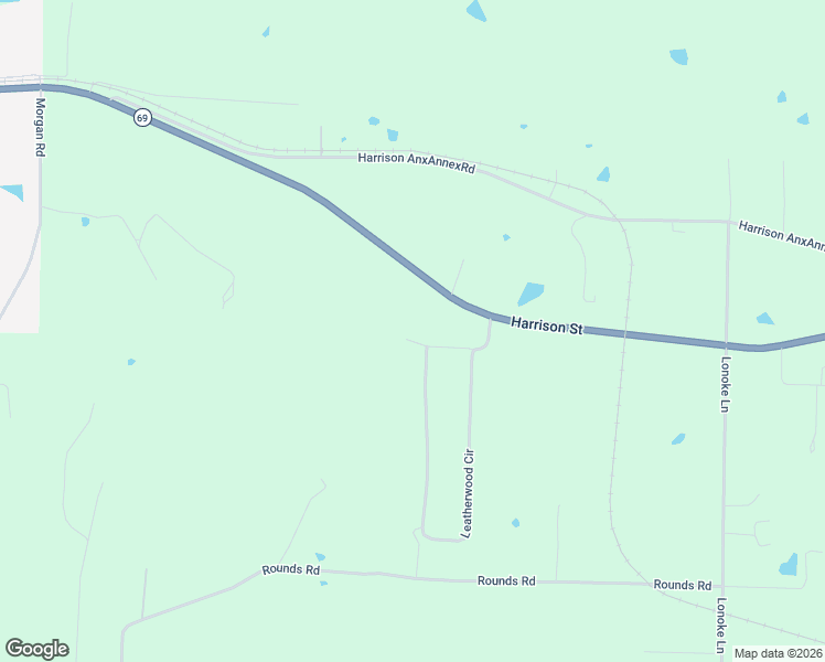 map of restaurants, bars, coffee shops, grocery stores, and more near 155 Leatherwood Circle in Batesville