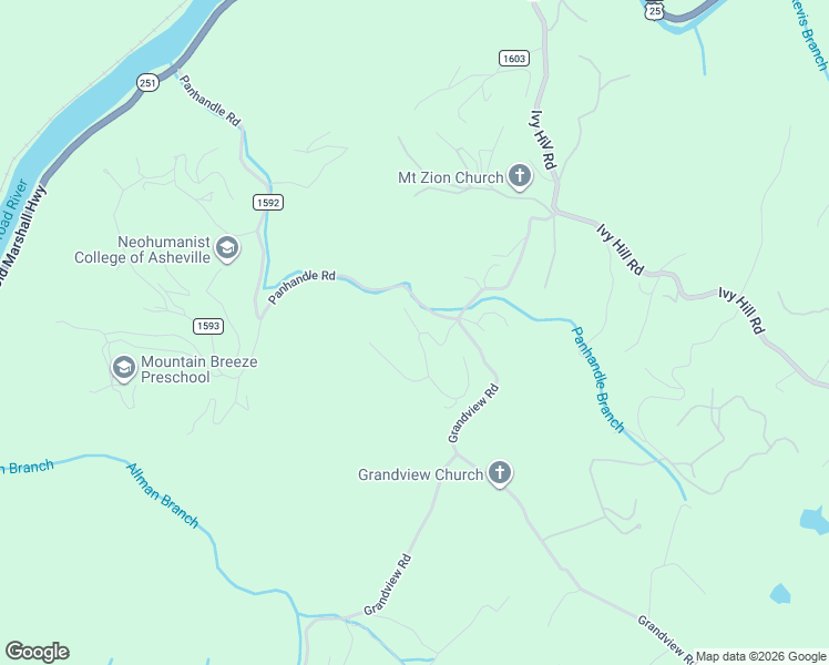 map of restaurants, bars, coffee shops, grocery stores, and more near 155 Taylor Road in Marshall