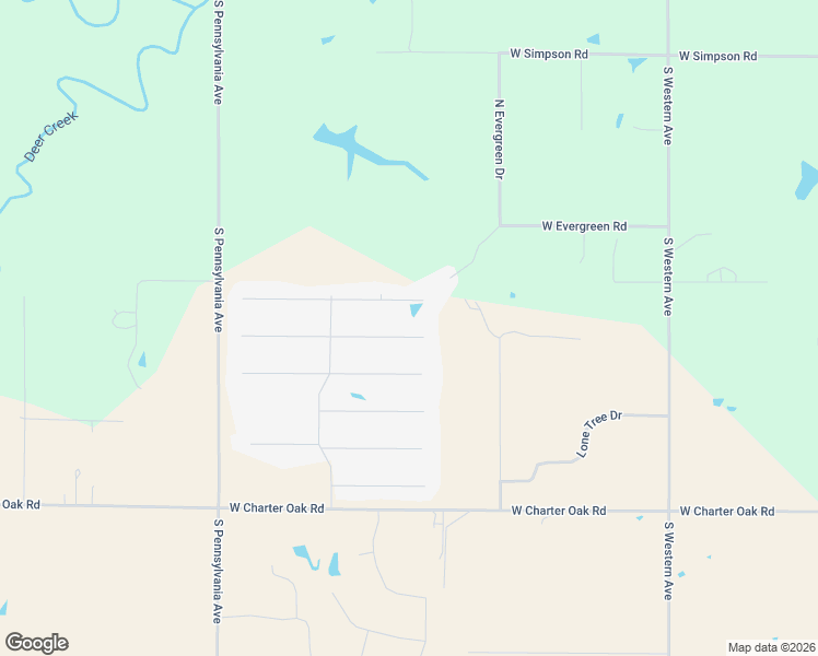 map of restaurants, bars, coffee shops, grocery stores, and more near 4554 Crestmere Lane in Edmond