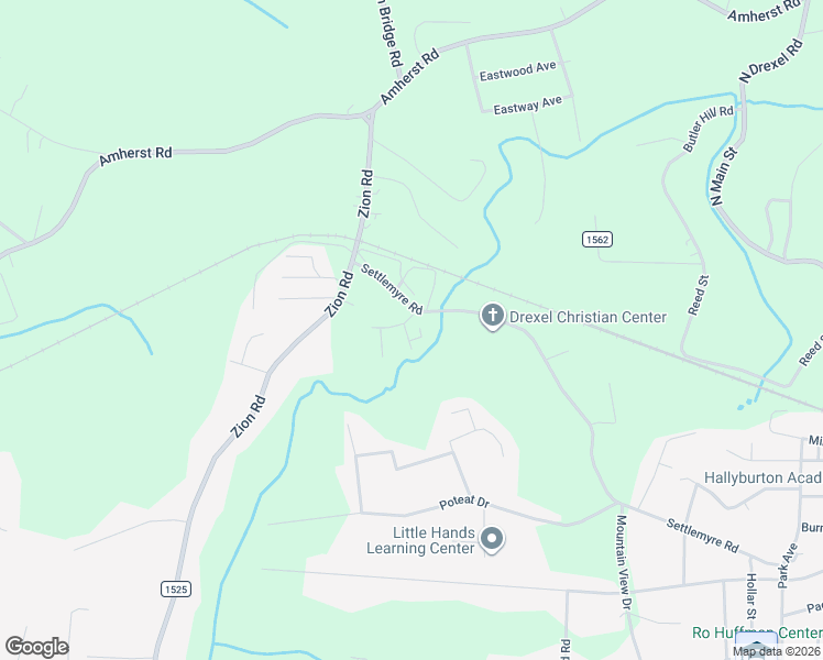 map of restaurants, bars, coffee shops, grocery stores, and more near 618 Settlemyre Road in Morganton