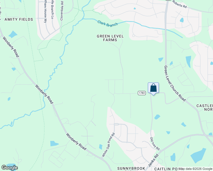 map of restaurants, bars, coffee shops, grocery stores, and more near 1104 White Oak Creek Drive in Apex