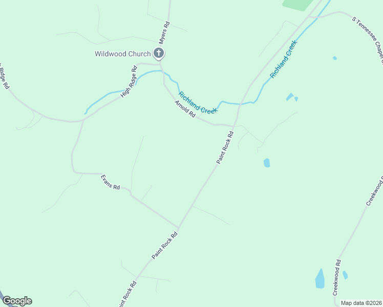 map of restaurants, bars, coffee shops, grocery stores, and more near 365 Paint Rock Road in Kingston