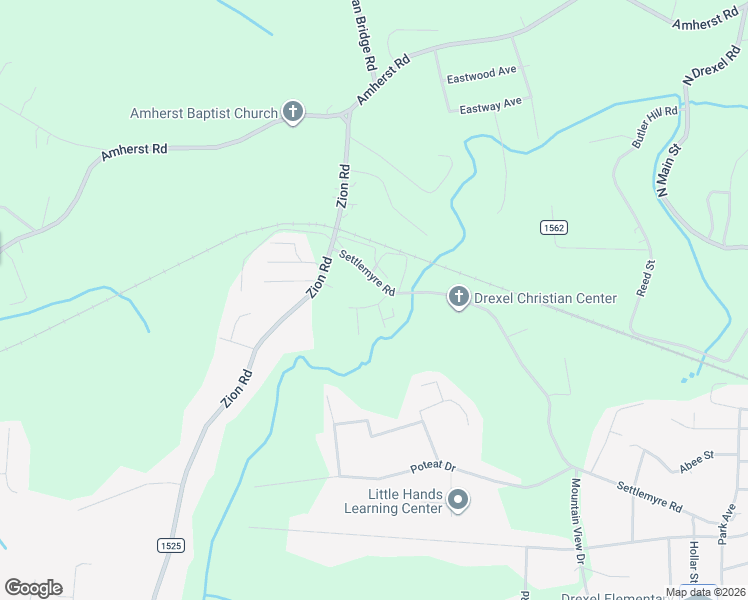 map of restaurants, bars, coffee shops, grocery stores, and more near 618 Settlemyre Road in Morganton