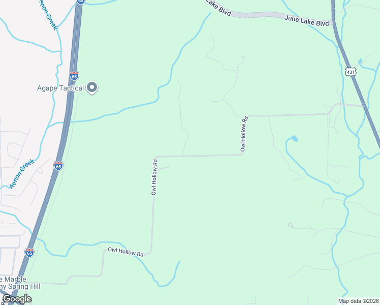 map of restaurants, bars, coffee shops, grocery stores, and more near 2794 Owl Hollow Road in Franklin