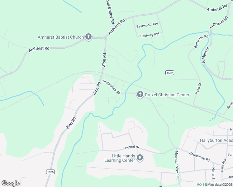 map of restaurants, bars, coffee shops, grocery stores, and more near 618 Settlemyre Road in Morganton