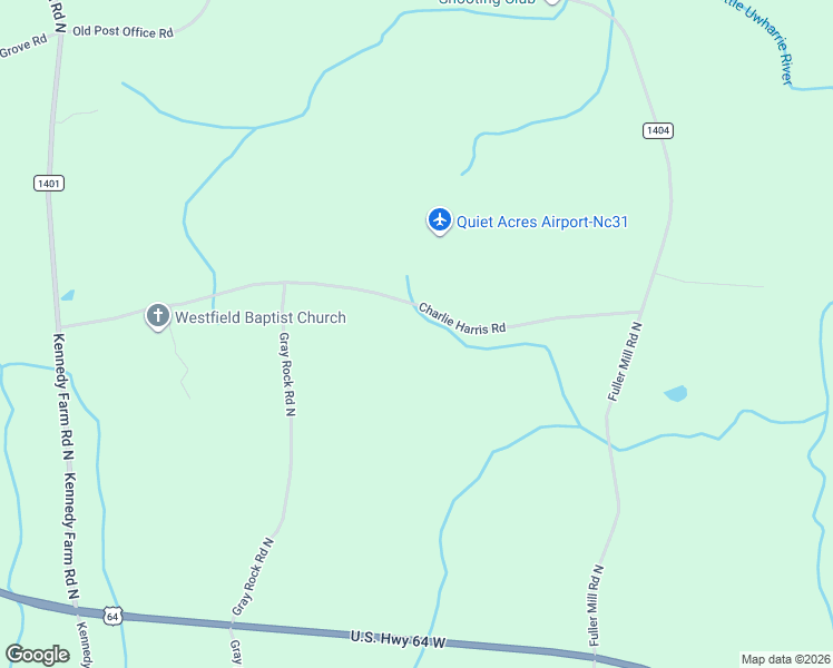 map of restaurants, bars, coffee shops, grocery stores, and more near 6457 Charlie Harris Road in Trinity