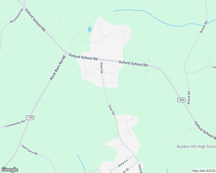 map of restaurants, bars, coffee shops, grocery stores, and more near 4586 Deal Road in Claremont