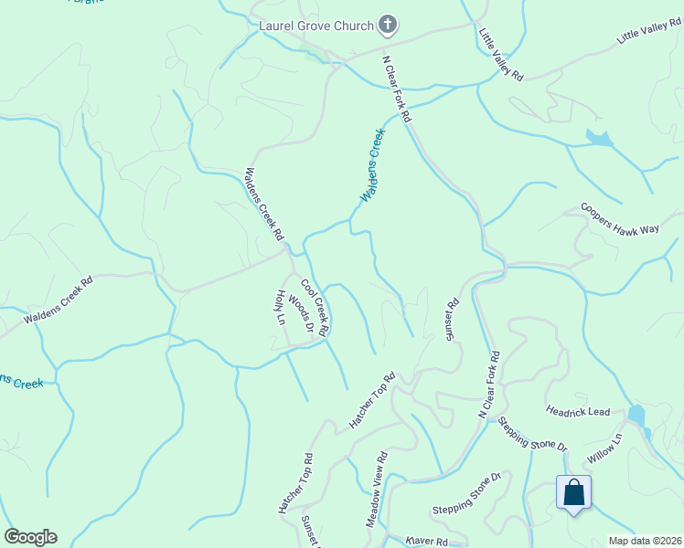 map of restaurants, bars, coffee shops, grocery stores, and more near 3031 Cool Creek Road in Sevierville