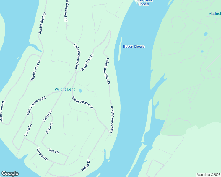 map of restaurants, bars, coffee shops, grocery stores, and more near 395 Lakeshore Vista Drive in Kingston