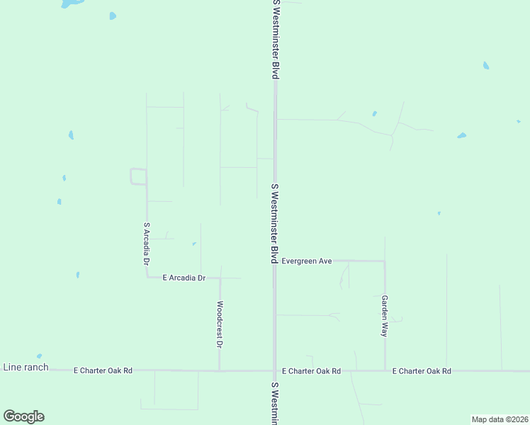 map of restaurants, bars, coffee shops, grocery stores, and more near 11275 South Westminster Boulevard in Guthrie