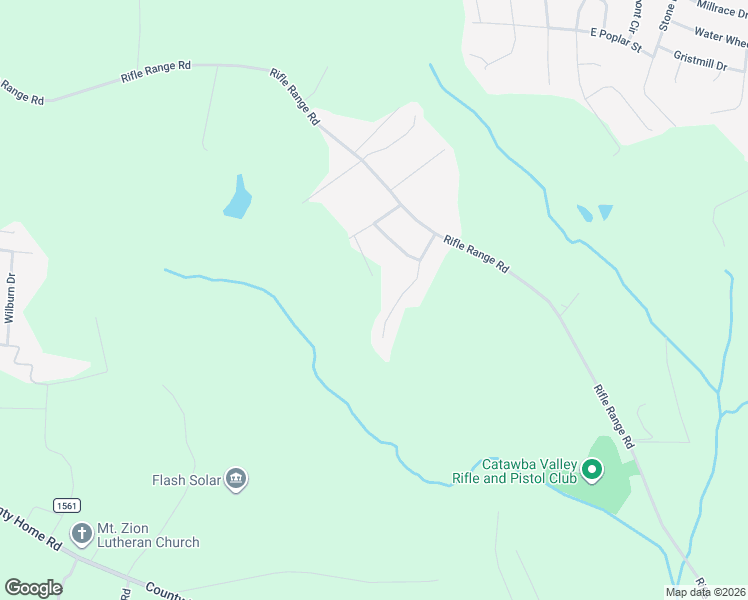 map of restaurants, bars, coffee shops, grocery stores, and more near 4686 Bonji Drive in Conover