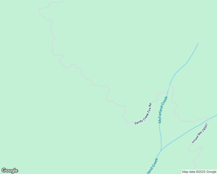 map of restaurants, bars, coffee shops, grocery stores, and more near Sandy Creek Fire Road in Glennville