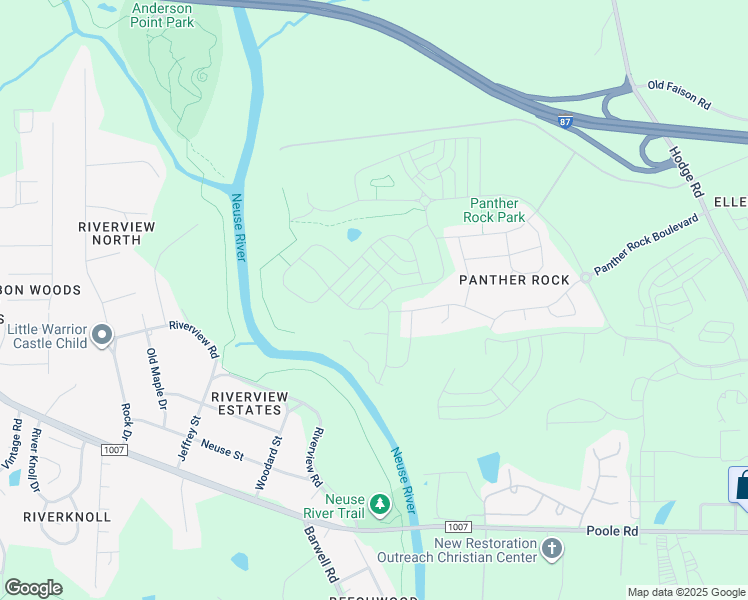 map of restaurants, bars, coffee shops, grocery stores, and more near 920 Cassa Clubhouse Way in Knightdale