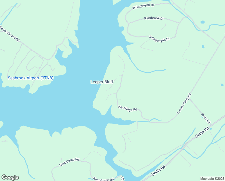 map of restaurants, bars, coffee shops, grocery stores, and more near 165 Bluffton Road in Friendsville