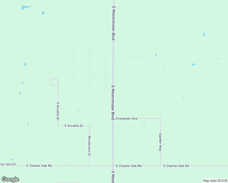 map of restaurants, bars, coffee shops, grocery stores, and more near 11275 South Westminster Boulevard in Guthrie