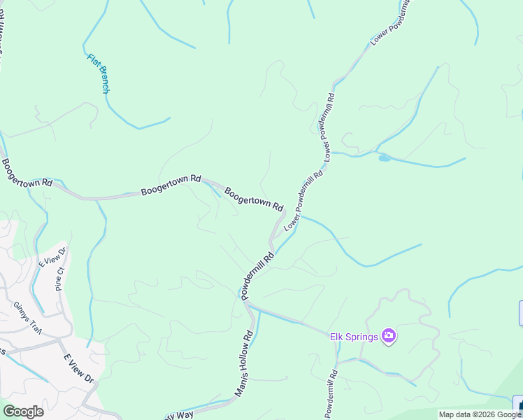 map of restaurants, bars, coffee shops, grocery stores, and more near 4372 Boogertown Road in Pigeon Forge