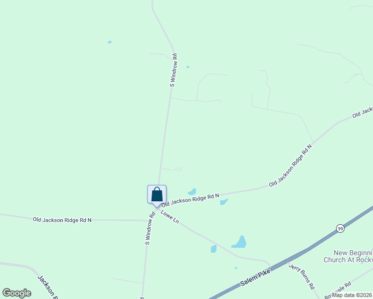 map of restaurants, bars, coffee shops, grocery stores, and more near 11317 South Windrow Road in Rockvale