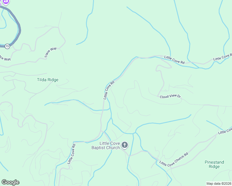 map of restaurants, bars, coffee shops, grocery stores, and more near 1520 Starwood Way in Sevierville
