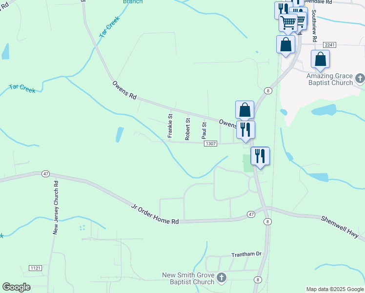 map of restaurants, bars, coffee shops, grocery stores, and more near 431 Albert Drive in Lexington