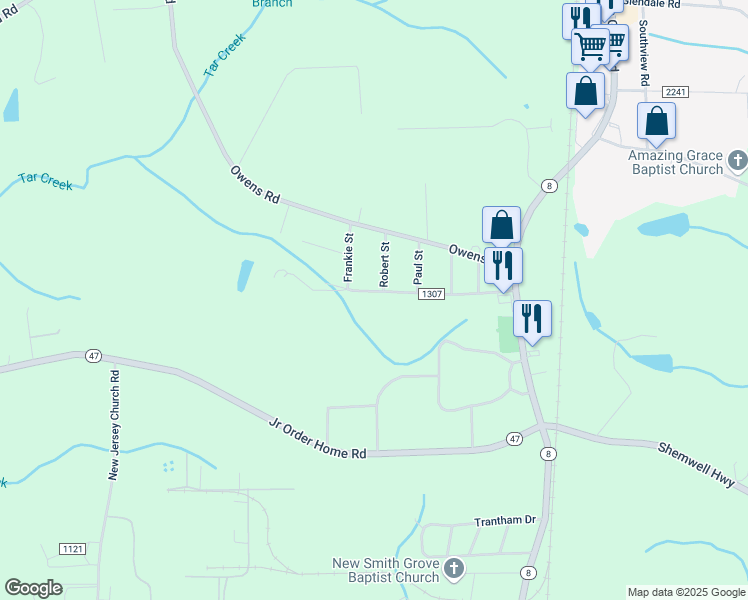 map of restaurants, bars, coffee shops, grocery stores, and more near 431 Albert Drive in Lexington