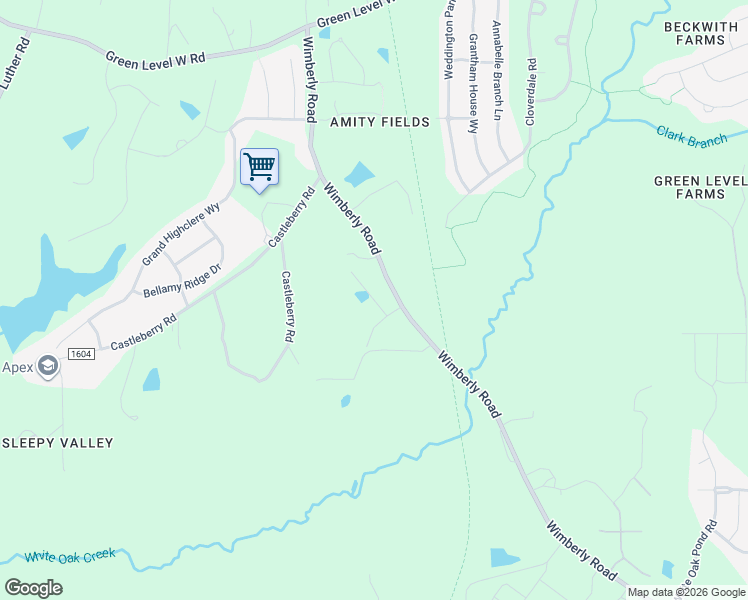 map of restaurants, bars, coffee shops, grocery stores, and more near 471 Hawker Street in Apex