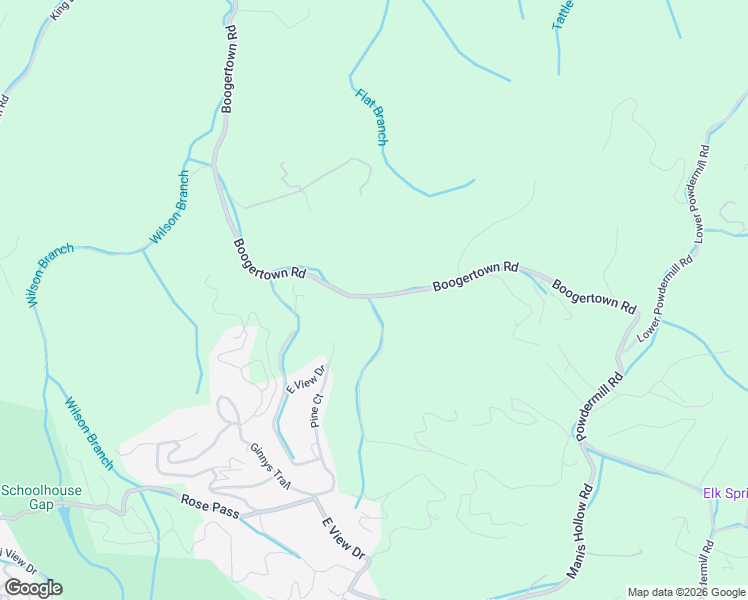 map of restaurants, bars, coffee shops, grocery stores, and more near 4204 Boogertown Road in Pigeon Forge