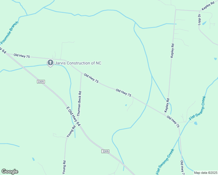 map of restaurants, bars, coffee shops, grocery stores, and more near Old Highway 75 in Davidson County