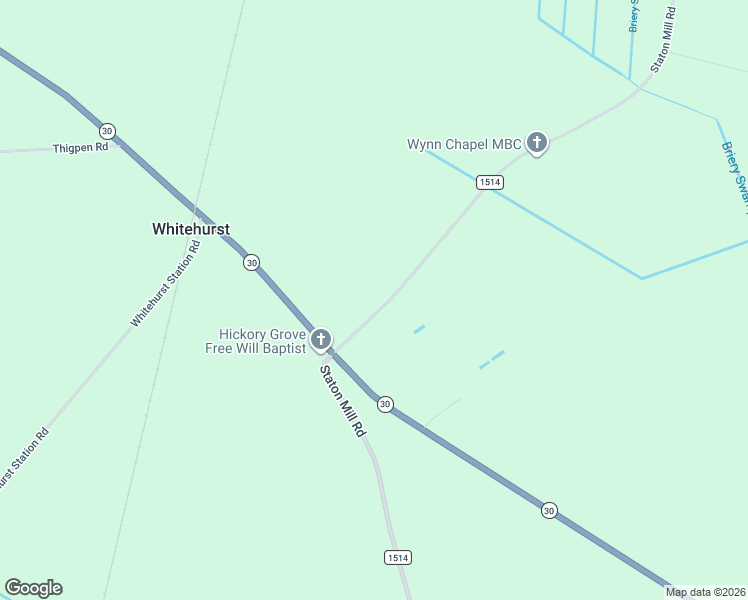 map of restaurants, bars, coffee shops, grocery stores, and more near 4233 Staton Mill Rd in Robersonville