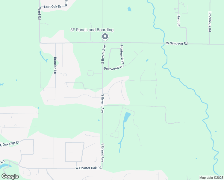 map of restaurants, bars, coffee shops, grocery stores, and more near 1524 Hunters Path in Edmond