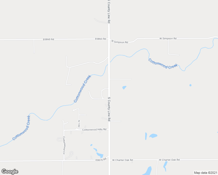 map of restaurants, bars, coffee shops, grocery stores, and more near 13099 South County Line Road in Cashion