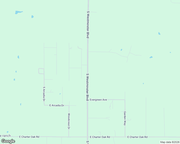 map of restaurants, bars, coffee shops, grocery stores, and more near 11275 South Westminster Boulevard in Guthrie