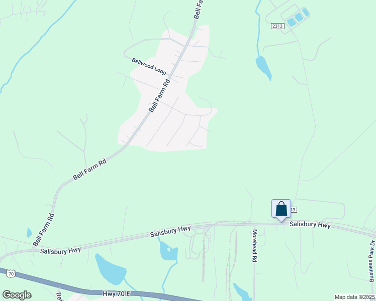 map of restaurants, bars, coffee shops, grocery stores, and more near 147 Kodak Drive in Statesville
